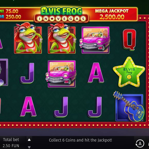 Elvis Frog in Vegas
